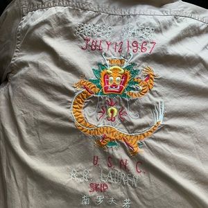 Ralph Lauren shirt with logo on back